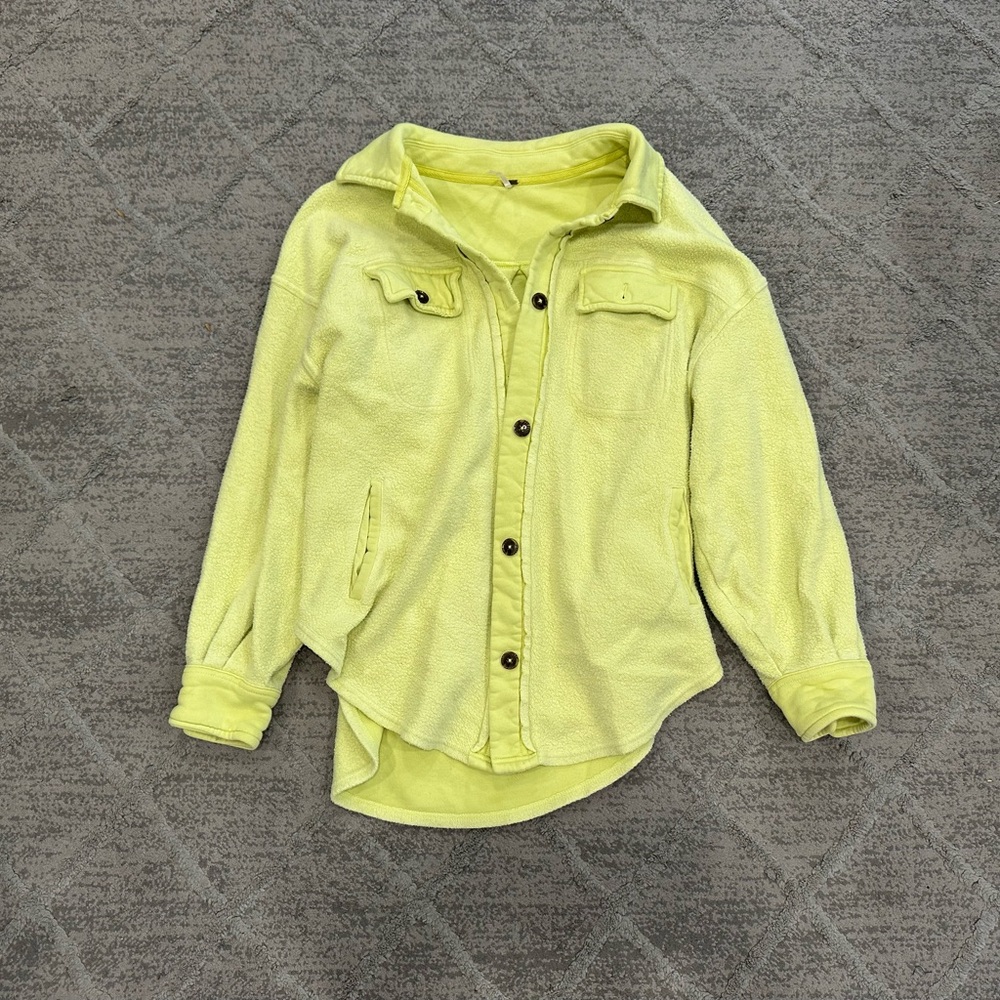 Free People - Ruby Jacket Shacket Oversized Fleece Jacket - Picture 4 of 8